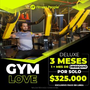 fitness people plan deluxe 3 meses